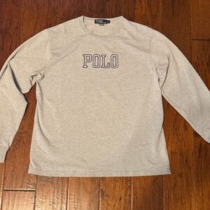 Ralph Lauren Light Gray Polo Shirt